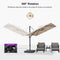 PURPLE LEAF Stepless Tilt Cantilever Umbrella Affordable Outdoor Patio Umbrella