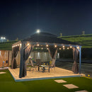 PURPLE LEAF Gazebo String Lights for Hardtop Gazebos