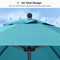 PURPLE LEAF Aluminum Outdoor Market Umbrella Patio Table Umbrella