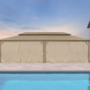 The Privacy Curtain for Hardtop Gazebo