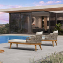 PURPLE LEAF Patio Chaise Lounge Chair  Aluminum Pool Lounge Chairs for Outdoor with 2 Cushions for Deck, Pool, Lawn, Garden, Courtyard, Porch