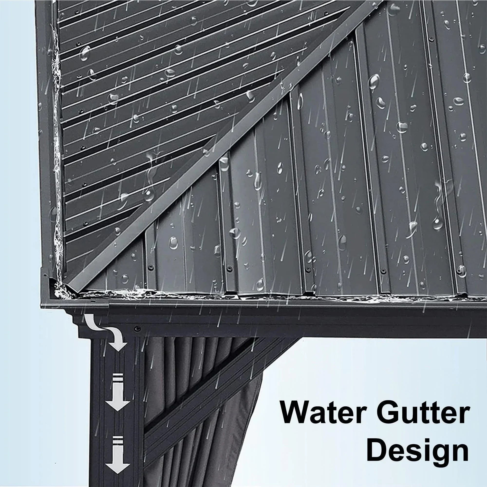 12x20' Outdoor Patio Gazebo | Double Roof and Netting