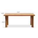 PURPLE LEAF 7 / 9 / 11 pcs Outdoor Dining Set Patio Dining Furniture for Lawn Backyard Deck Brown