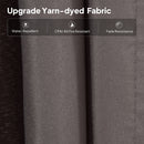 PURPLE LEAF White Gazebo for Modern Patio Double Galvanized Steel Roof Awning and Upgrade Curtain