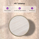 PURPLE LEAF Outdoor Bar Table Patio Dining Table Coffee Kitchen Breakfast Bistro Pub Bar Table for Patio Poolside