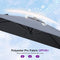 PURPLE LEAF Pool Umbrella Outdoor Cantilever Umbrella with In-ground Base