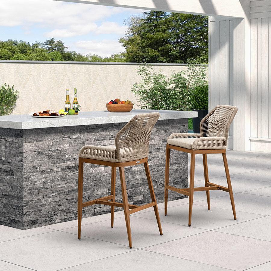 PURPLE LEAF Outdoor Bar Stools