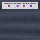 PURPLE LEAF Outdoor Chaise Lounge Set Adjustable Sunbathing Recliner with Side Table for Beach Poolside Patio Outside Aluminum Chaise Lounger