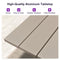 PURPLE LEAF 7/9/11 Pieces Outdoor Dining Set with Aluminium Table and Rattan Chairs, Champagne