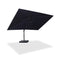 PURPLE LEAF Stepless Tilt Cantilever Umbrella Affordable Outdoor Patio Umbrella