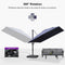 PURPLE LEAF Stepless Tilt Cantilever Umbrella Affordable Outdoor Patio Umbrella