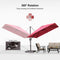 PURPLE LEAF Patio Cantilever Umbrella with Aluminum Offset Hanging for Pool Garden Deck