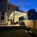 PURPLELEAF Strip Light, Upgraded Version 3000K Warm White Light, 24V Safe Low Voltage Waterproof Strip Light, Suitable for White Louvered Pergola