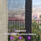 PURPLE LEAF Outdoor Hardtop Gazebo Champagne Metal Frame Galvanized Steel Double Roof with Curtains and Netting for Poolside with Lights-clear