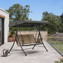 PURPLE LEAF Outdoor Swing Chair Patio Porch Swing - Barcelona Series