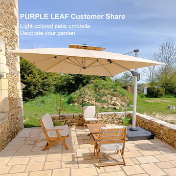 brylane home patio umbrella rectangle Rectangle Patio Umbrellas