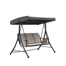 PURPLE LEAF Outdoor Swing Chair Patio Porch Swing - Barcelona Series