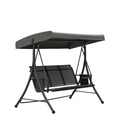 PURPLE LEAF Outdoor Swing Chair Patio Porch Swing - Barcelona Series