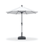 PURPLE LEAF Crank and Tilt Table Umbrella Outdoor Patio Market Umbrella with Visible Hand Crank System