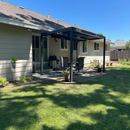 PURPLE LEAF Caesar Outdoor Louvered Pergola Patio Sun Shade Shelter with Adjustable Hardtop Patio Pergola Grey