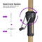PURPLE LEAF Patio Market Umbrella Aluminum Outdoor Table Umbrella with Wood Color