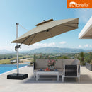 PURPLE LEAF Premium Patio Umbrella Classic SUNBRELLA Cantilever Umbrellas