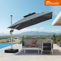 PURPLE LEAF Premium Patio Umbrella Classic SUNBRELLA Cantilever Umbrellas