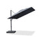 PURPLE LEAF Stepless Tilt Cantilever Umbrella Affordable Outdoor Patio Umbrella