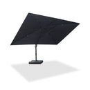 PURPLE LEAF Stepless Tilt Cantilever Umbrella Affordable Outdoor Patio Umbrella