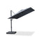 PURPLE LEAF Stepless Tilt Cantilever Umbrella Affordable Outdoor Patio Umbrella