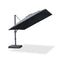 PURPLE LEAF Stepless Tilt Cantilever Umbrella Affordable Outdoor Patio Umbrella