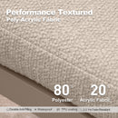 PURPLE LEAF Caesar Bar Stools Set of 2 Modern Aluminum Barstools with Stainless Removable Cushion for Kitchen Outside Island Backyard