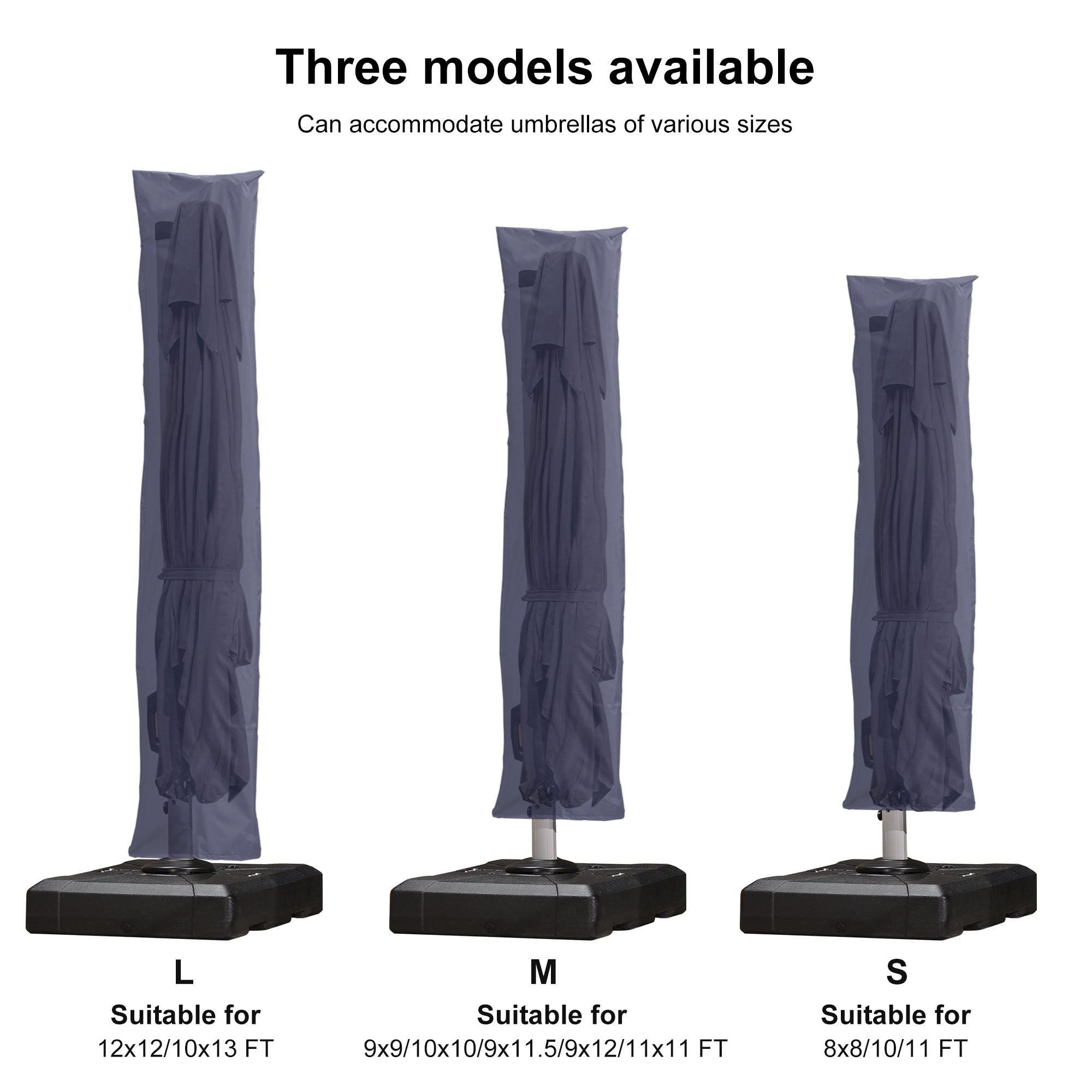 Cantilever Umbrella Cover | Zipper Outdoor Umbrella Protector