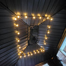 PURPLE LEAF Gazebo String Lights for Hardtop Gazebos