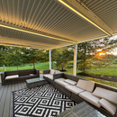 PURPLELEAF Strip Light, Upgraded Version 3000K Warm White Light, 24V Safe Low Voltage Waterproof Strip Light, Suitable for White Louvered Pergola