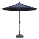 PURPLE LEAF Round Tiltable Patio Umbrella Poolside Porch Table Umbrella