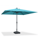 Clearance-PURPLE LEAF OPEN BOX Aluminum Outdoor Market Umbrella Patio Table Umbrella For Pool