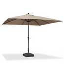 Clearance-PURPLE LEAF OPEN BOX Aluminum Outdoor Market Umbrella Patio Table Umbrella For Pool