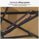 PURPLE LEAF Luxury Market Umbrella 1.9"/2.4"/3.1" Pole Commercial Hydraulic Semi-Automatic Umbrella