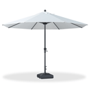 PURPLE LEAF Aluminum Outdoor Market Umbrella Patio Table Umbrella