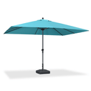 PURPLE LEAF Aluminum Outdoor Market Umbrella Patio Table Umbrella
