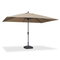 PURPLE LEAF Aluminum Outdoor Market Umbrella Patio Table Umbrella