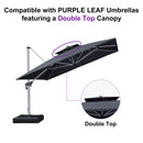 #Classic Series# Big Handle for Cantilever Double Top Umbrella