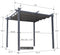 PURPLE LEAF Patio Retractable Pergola with Shade Canopy Modern Grill Gazebo Metal Shelter Pavilion for Porch Deck Garden Backyard Outdoor Pergola, Grey