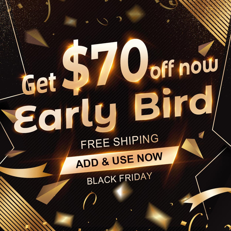 PURPLE LEAF 10 / 11 / 12 ft Round Outdoor Umbrellas with Lights