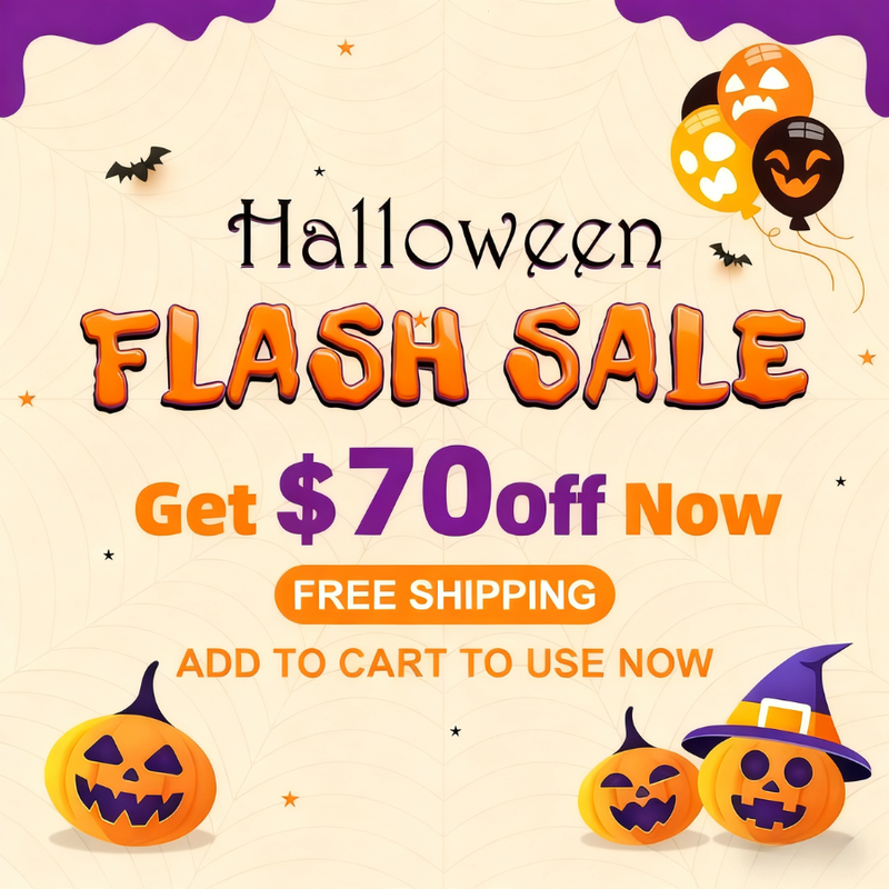 PURPLE LEAF 10 / 11 / 12 ft Round Outdoor Umbrellas with Lights