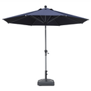 PURPLE LEAF Round Tiltable Patio Umbrella Poolside Porch Table Umbrella