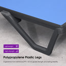 PURPLE LEAF Outdoor Chaise Lounge Patio Chair 5 Positions Adjustable Aluminum Frame with Textilene Seat Lightweight and Durable Pool Chaise Lounge for Patio Poolside Beach Yard