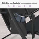 PURPLE LEAF Outdoor Swing Chair Patio Porch Swing - Barcelona Series