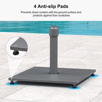 Semi-Auto Patio Table Umbrellas
